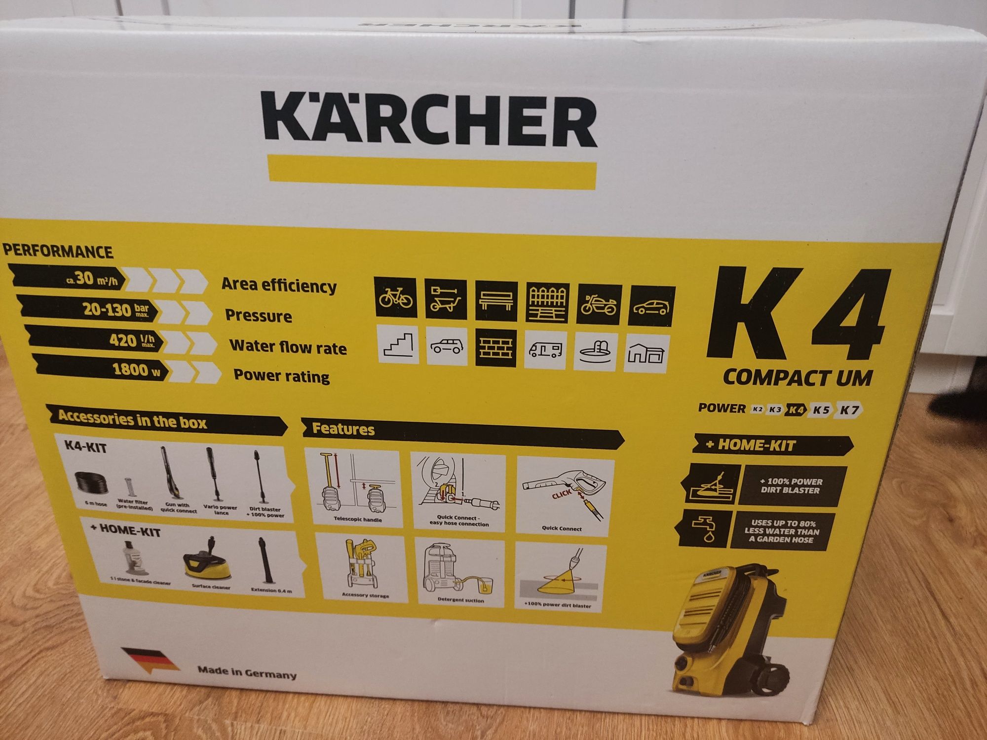 Karcher myjka ciśnieniowa K4  NOWA