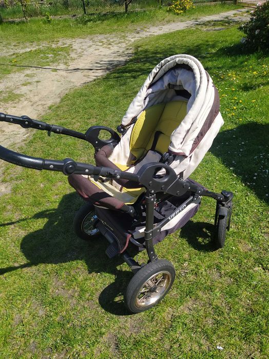 Wózek dziecięcy 3w1 + spacerówka Caretero Gringo