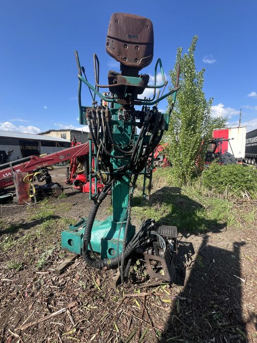 Лісовий кран маніпулятор Ostroj 185z грейфер Loglift Palfinger Epsilon