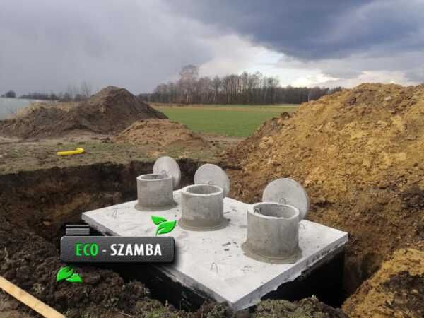 Zbiornik betonowy szambo 10 kubików kanał samochodowy Białystok