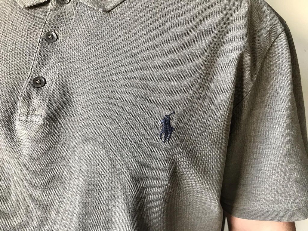 Ralph Lauren koszulka polo męska L/XL
rozmiar:L/XL 
kolor:szary 
Stan: