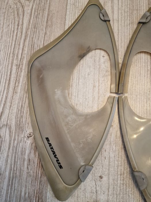 Osłony boczne koła chlapacze przeciw błotne rowerowe tylne 28