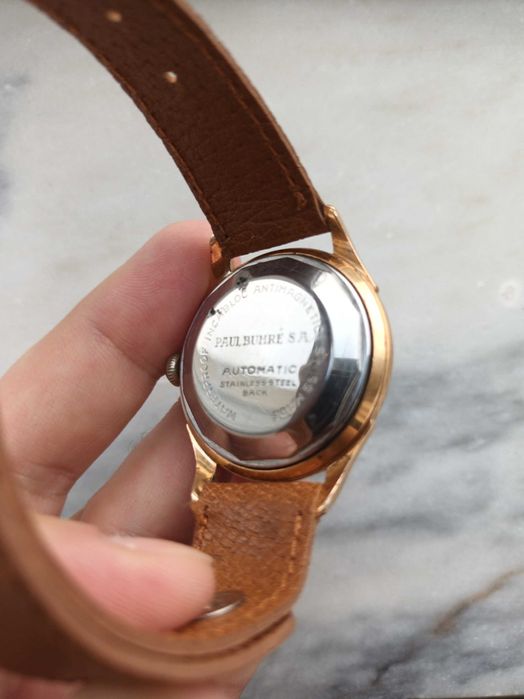 Relógio Vintage Paul Buhré Automático 21 Rubis