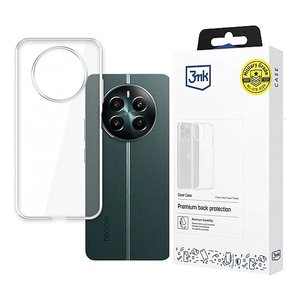 Etui 3mk Clear Case na Realme 12+ 5G - przezroczyste