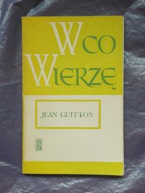 Książka W Co wierzę 1973rok