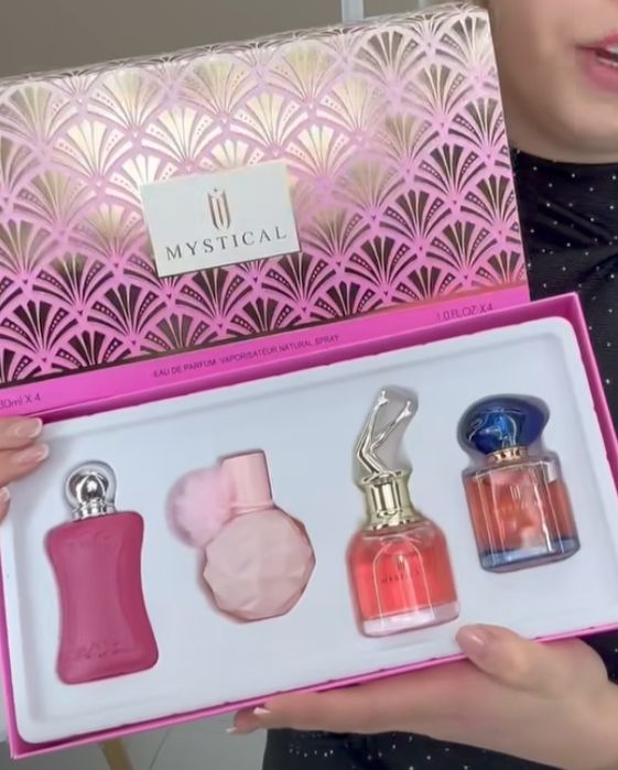 Zestaw perfum MYSTICAL 4 sztuki po 30ml tj.120 ml