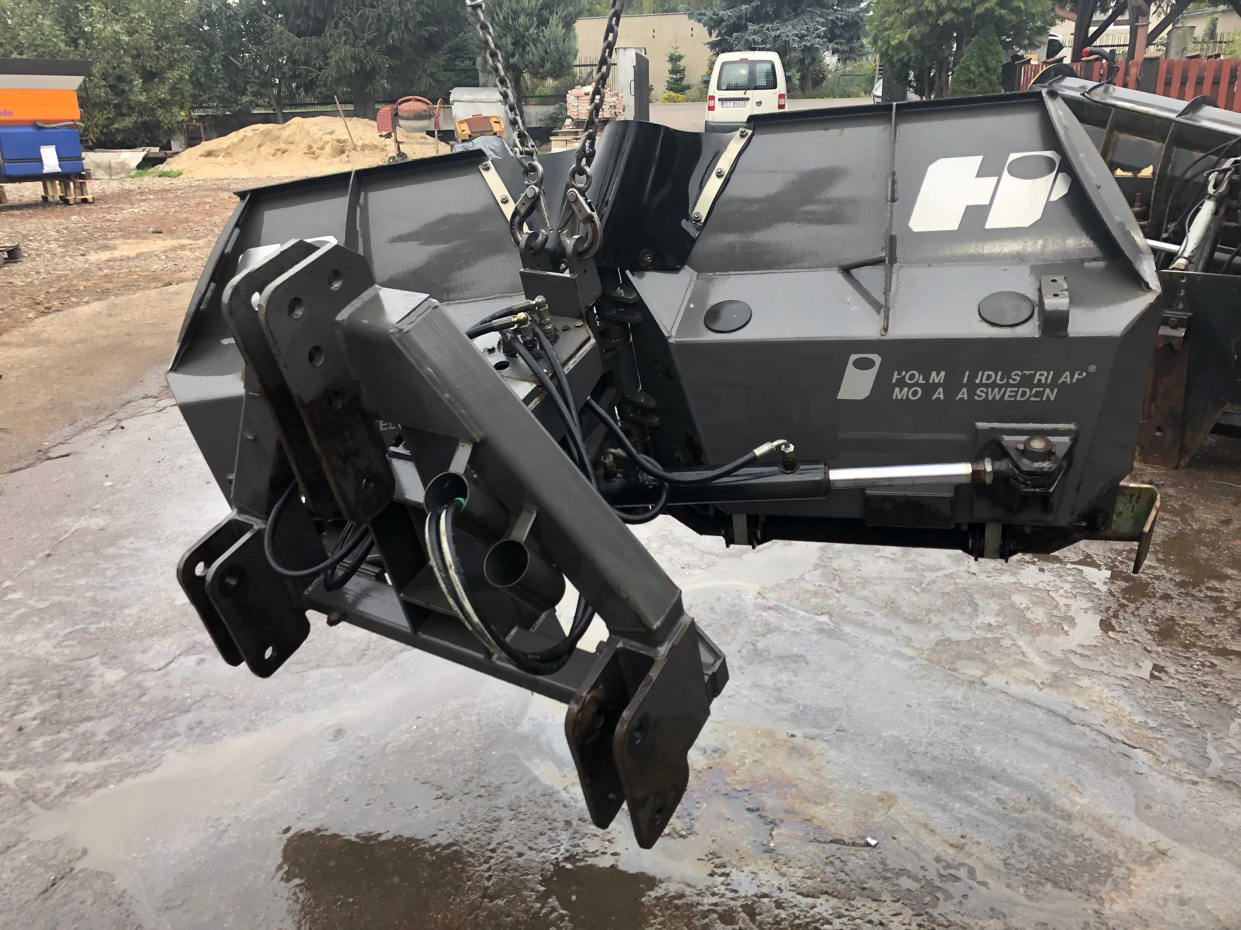 Pług do śniegu Holms odśnieżny regulowany V hydrauliczny śnieżny