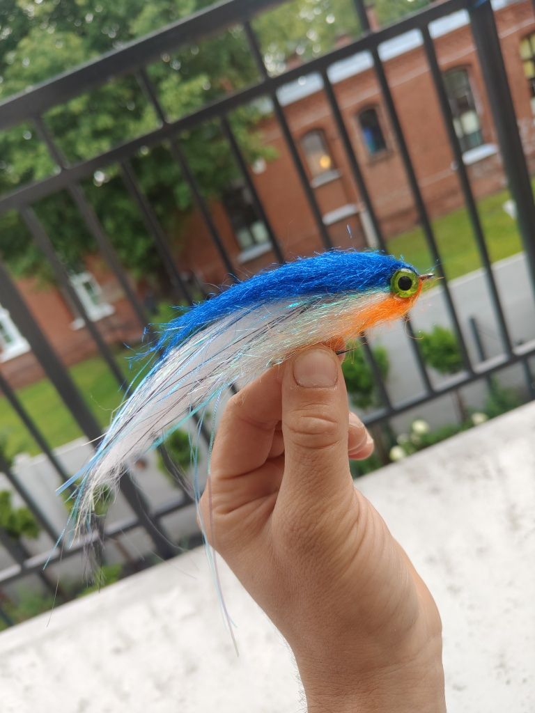 Przynęty muchowe, na spinning, muchówkę, streamery szczupakowe