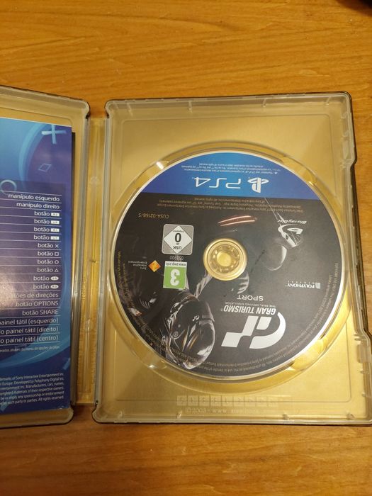 Ps4 - Gran Turismo Sport Steelboock
