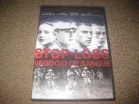 DVD "Stop-Loss: Negócio de Sangue" com Channing Tatum/Raro!