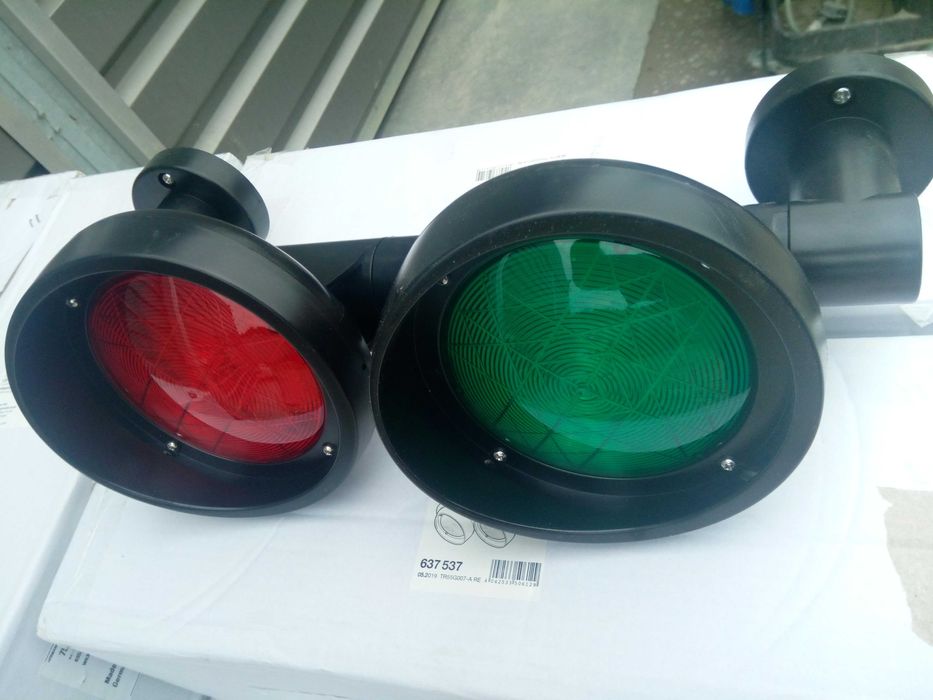 rampa lampa LED sygnalizacja Hormann