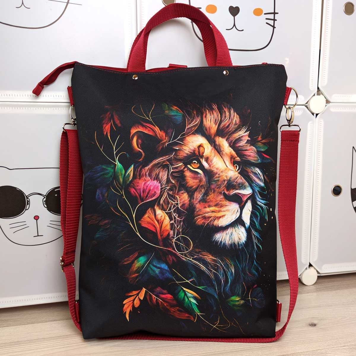 Torba-plecak wodoodporna Royal Lion handmade