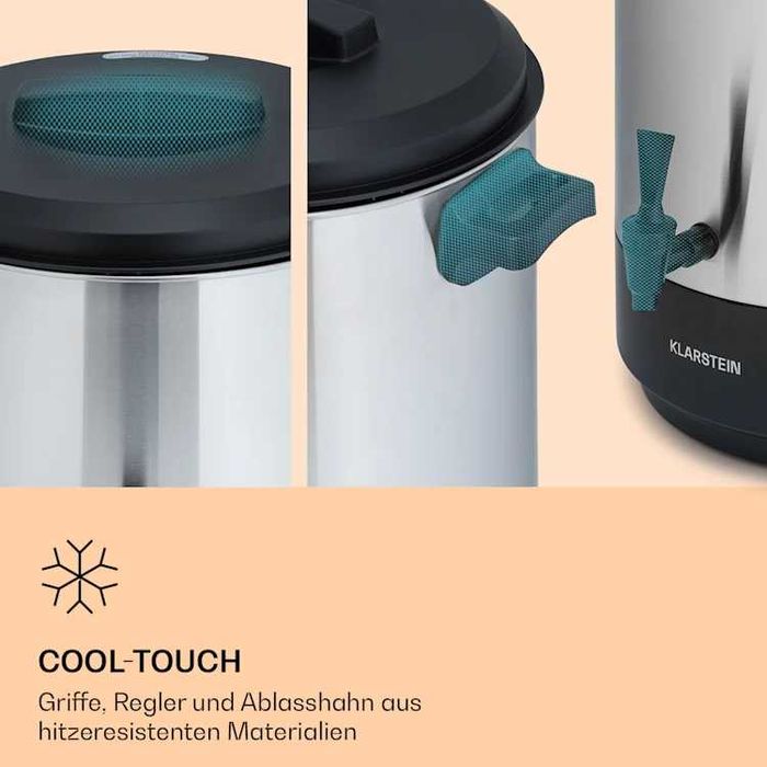Электрическая кастрюля для пастеризации Термопот Klarstein Abbey 40