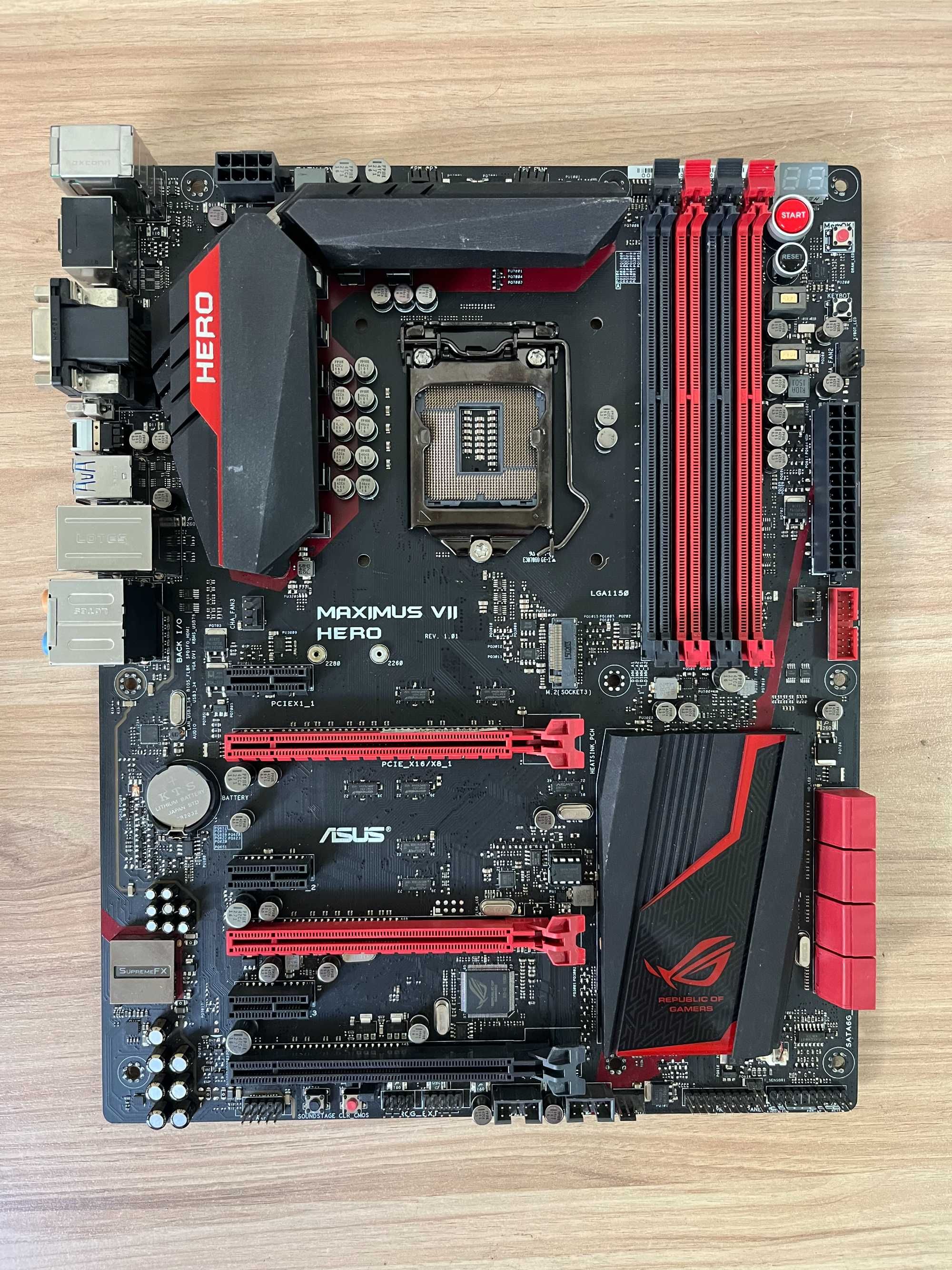 ТОП! Материнская плата ASUS MAXIMUS VII HERO s1150 DDR3 XEON Support