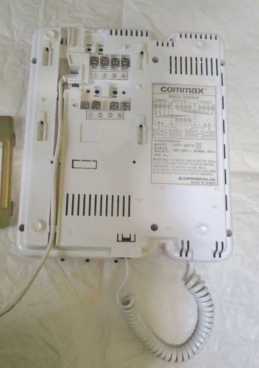 Видеодомофон COMMAX DPV-4MTH (б/у), черно-белый