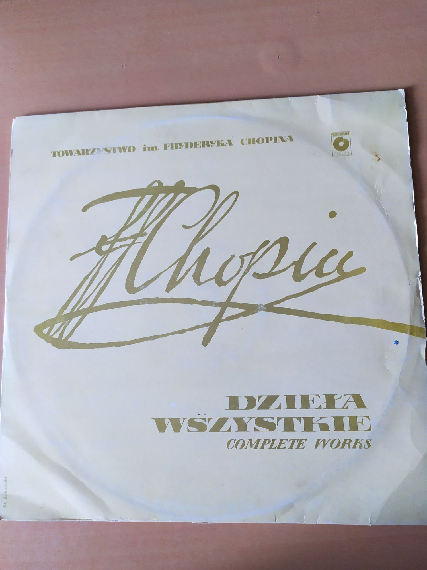 Fryderyk Chopin  Dzieła Wszystkie Regina Smendzianka piano płyta winyl