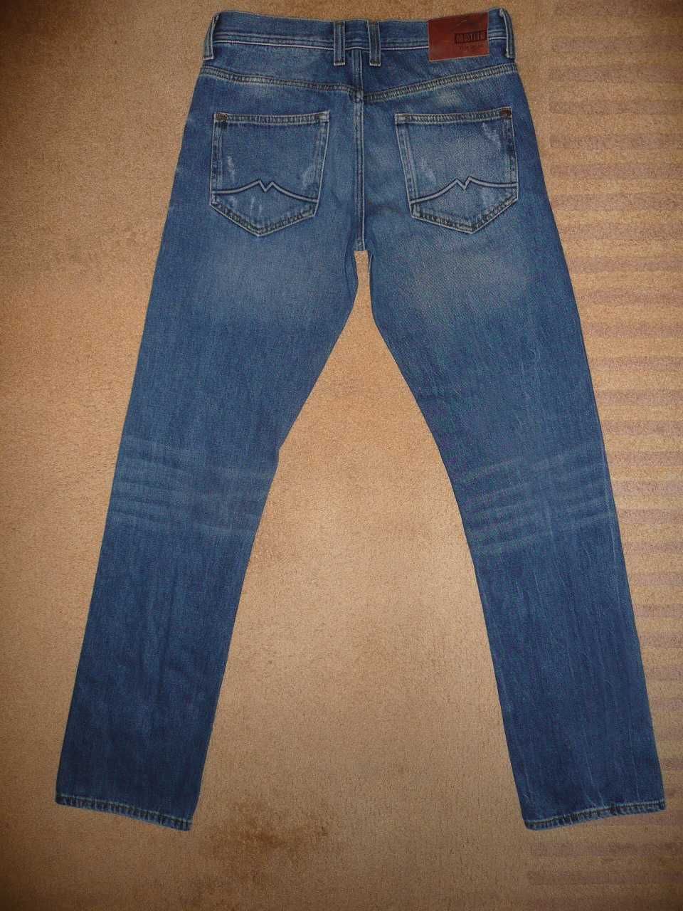 Spodnie dżinsy MUSTANG W33/L36=42,5/118cm jeansy