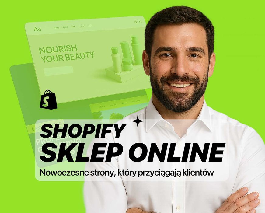 Tworzenie sklepów internetowych Shopify, e-commerce i dropshipping