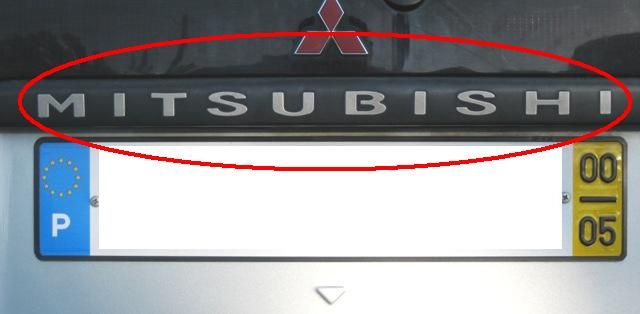 Autocolantes Jipes Mitsubishi Pajero MK2/Sport Wagon