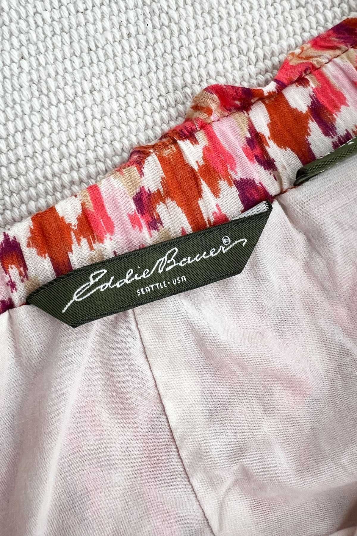 Eddie Bauer kolorowa letnia spódnica 100% bawełna rozm. M 38