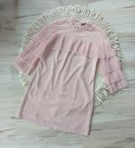 Elegancka, trapezowa sukienka a'la hiszpanka 40/42