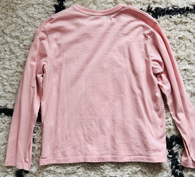 Nowa bez metki koszulka z dlugim rękawem z Zara r.140, Anime, różowa