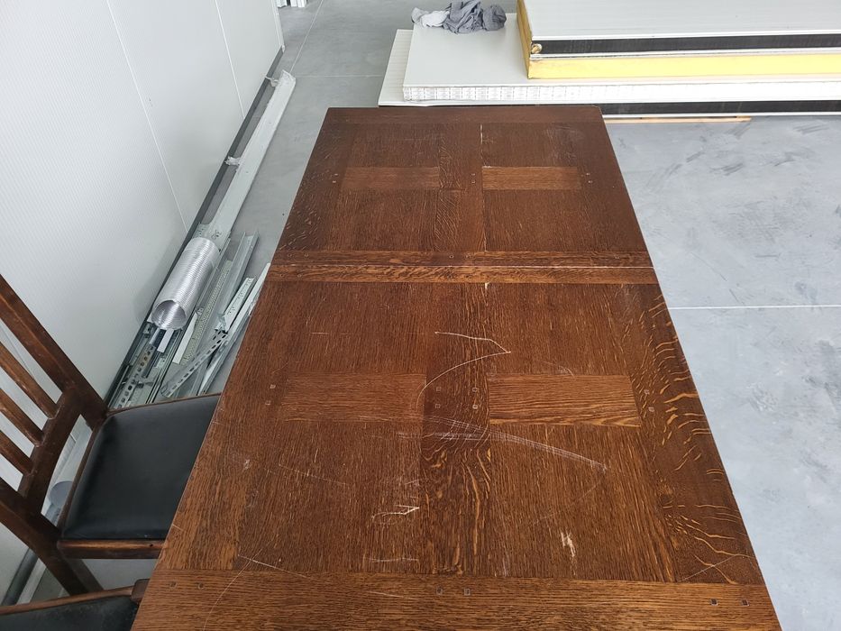 Stół drewniany + 4 krzesła