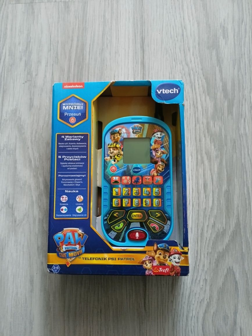 Telefon zabawka interaktywna Vtech rezerwacja  Psi patrol