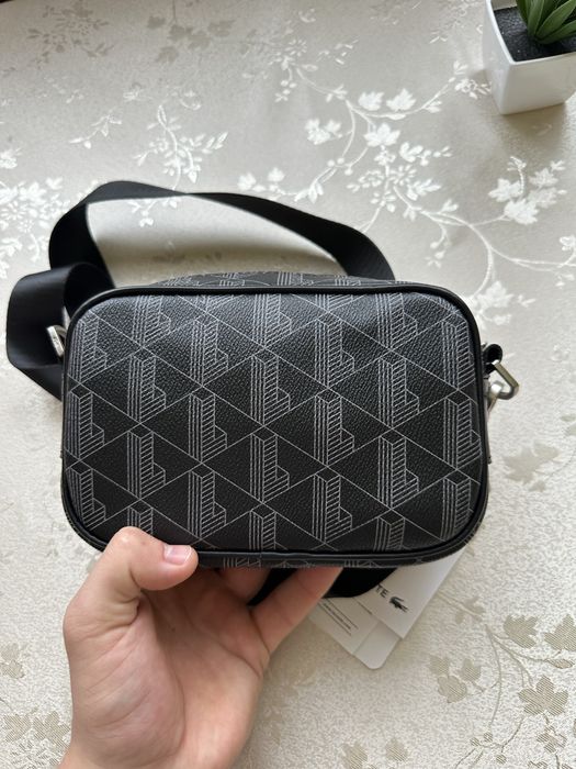 Сумка Lacoste Monogram | Crossbody Bag | мессенджер  | лакоста лакосте