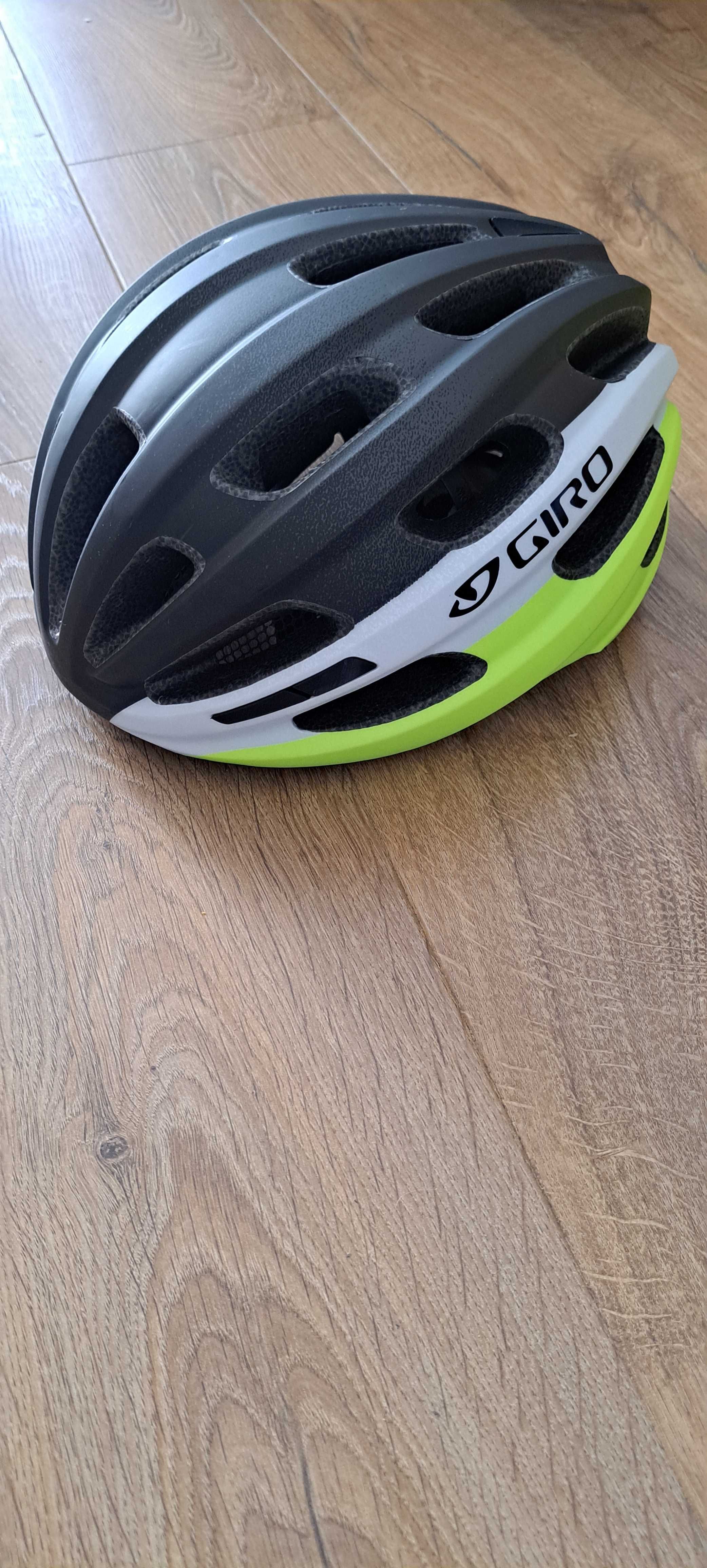 Kask rowerowy Giro Isode UNI 54-61cm czarny żółty