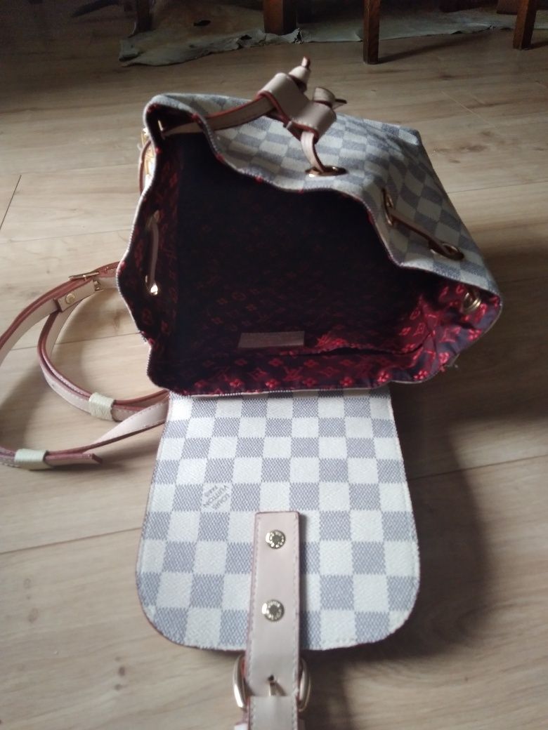 Plecak - wzór Louis Vuitton, nowy.
