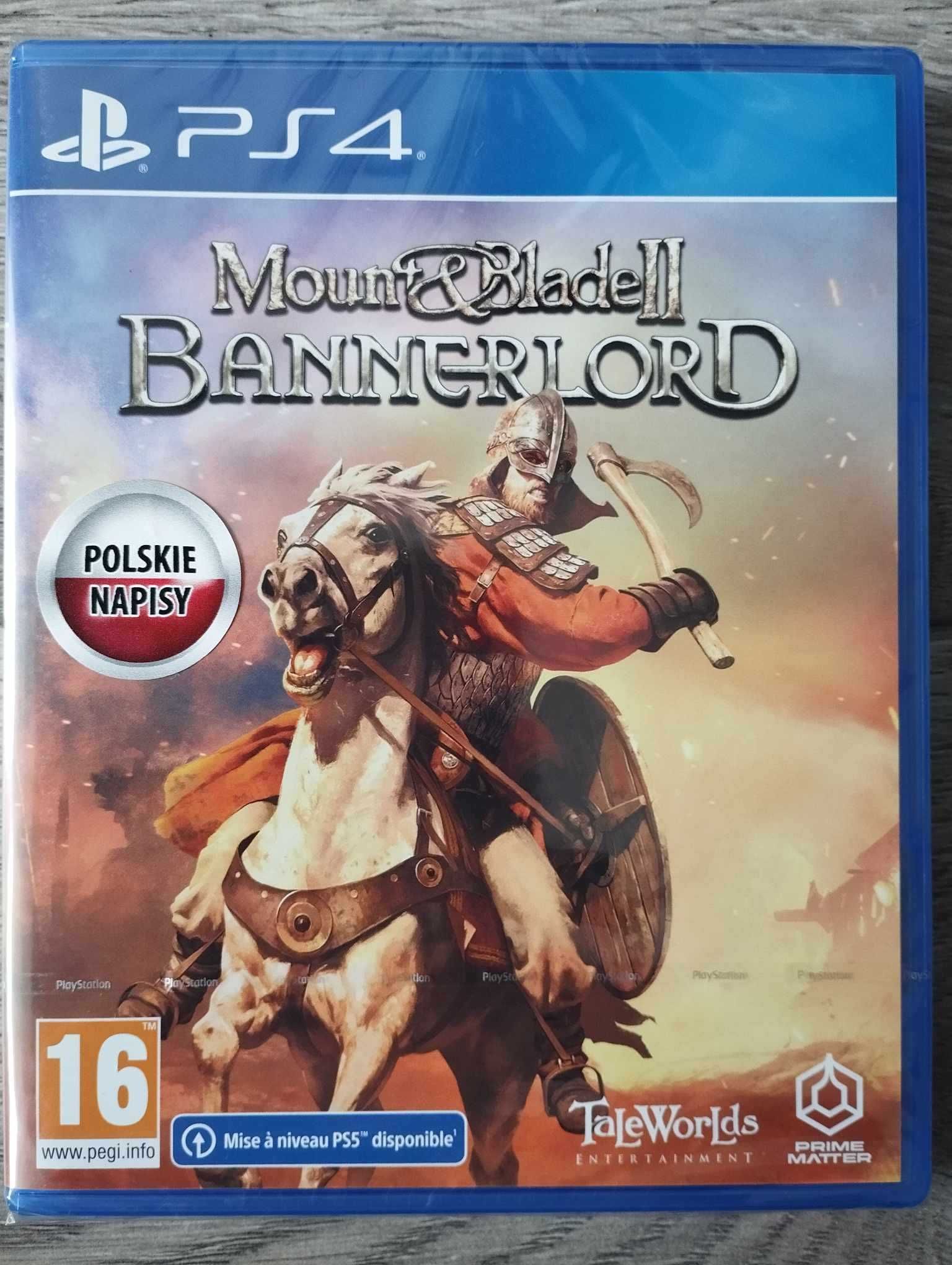 Nowa Gra Mount&Blade 2 Bannerlord PL PS4/PS5 Playstation