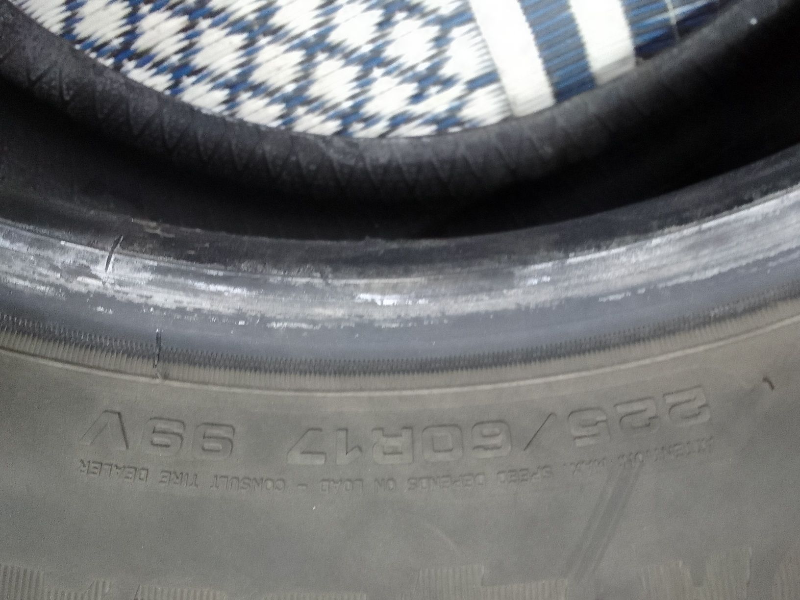 Opona wielosezonowa 225/60r17 GOODYEAR 2019r 6.5mm