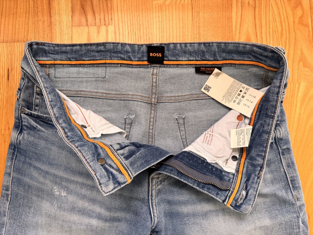 Spodenki BOSS delaware slim fit