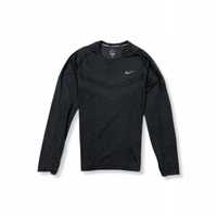 Nike Running longsleeve Dri-Fit czarne logo L XL