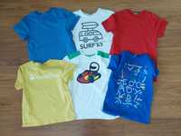 6 x koszulka bawełniana Benetton, T-shirt 160, 2XL