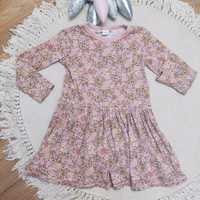 Sukienka w drobne kwiatuszki dla dziewczynki 4-5 lat Next