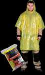 Peleryna przeciwdeszczowa PONCHO 100% polietylen BHP z kapturem