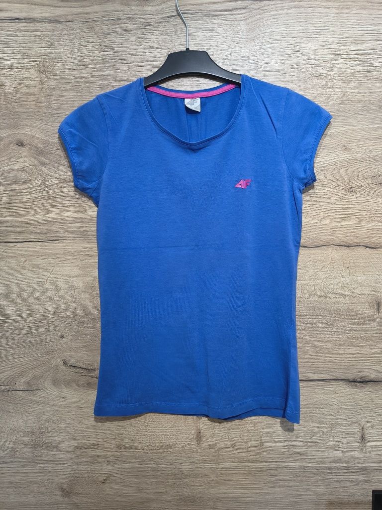 T-shirt podkoszulek niebieski 4F rozmiar S