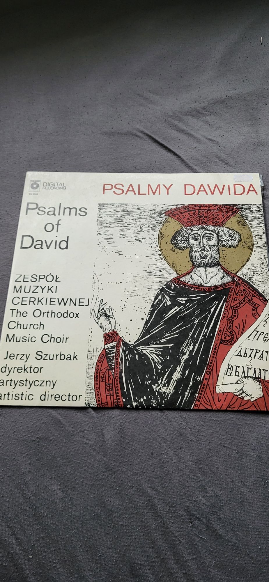 Psalmy Dawida płyta winylowa Zespół Muzyki Cerkiewnej