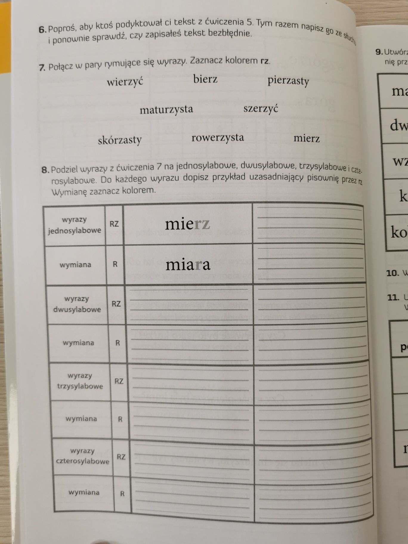 Ortotrening. Ćwiczenia ortograficzne Rz-Ż. Wydawnictwo Harmonia