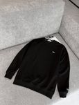 Стильний молодіжний світшот Lacoste чорний лакоста кофта