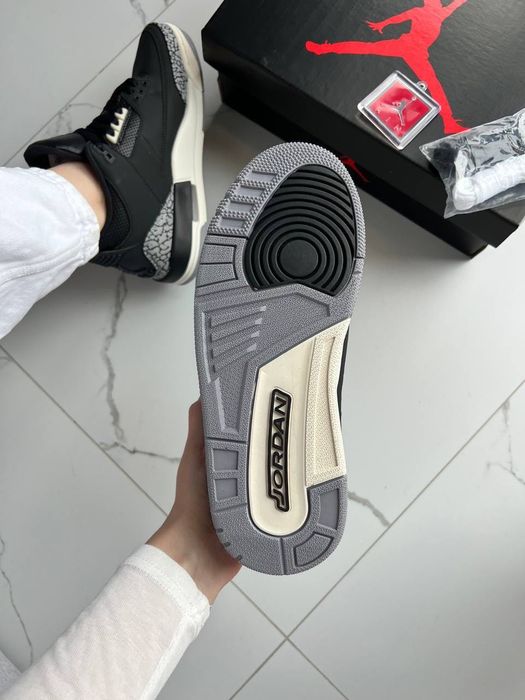 [БЕЗ ПРЕДОПЛАТ] Nike Air Jordan 3 Off-Noir Black 38