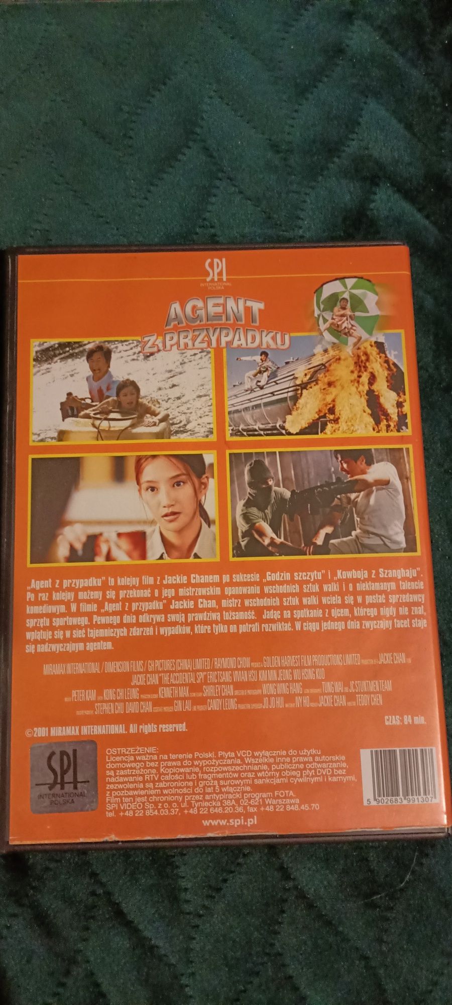 Film na VCD Agent z przypadku Jackie Chan
