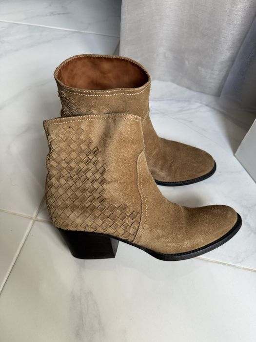 Ковбойки Bottega Veneta замшеві. Оригінал