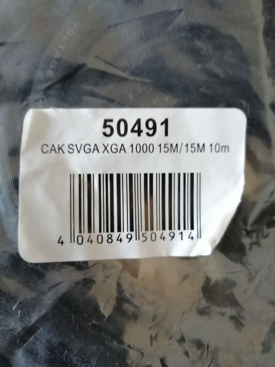 Kabel VGA 10m przedłużacz