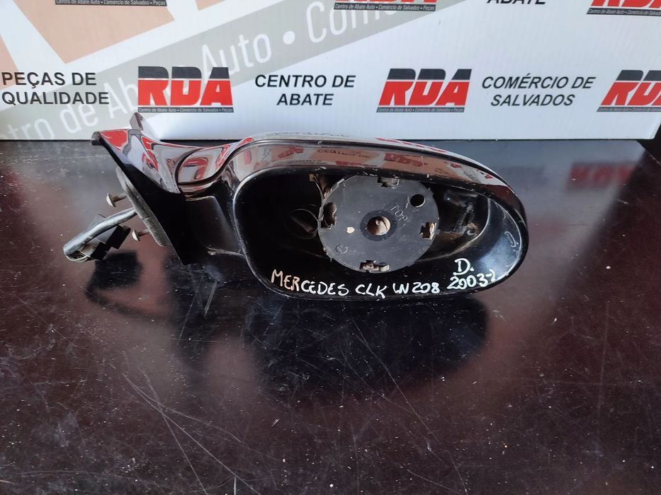 MERCEDES CLK W208 de 2003 -  RETROVISOR DIREITO S/ESPELHO