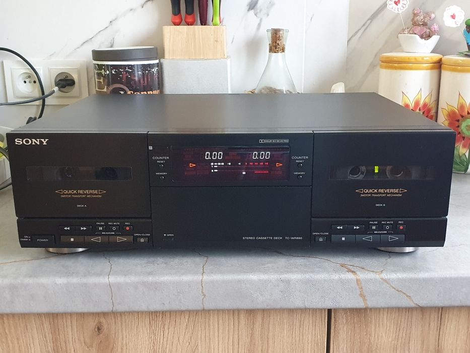 Magnetofon kasetowy Sony TC-wr890 top model