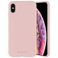 Mercury Silicone Iphone 14 Pro 6,1" Różowo-Piaskowy/Pink-Sand