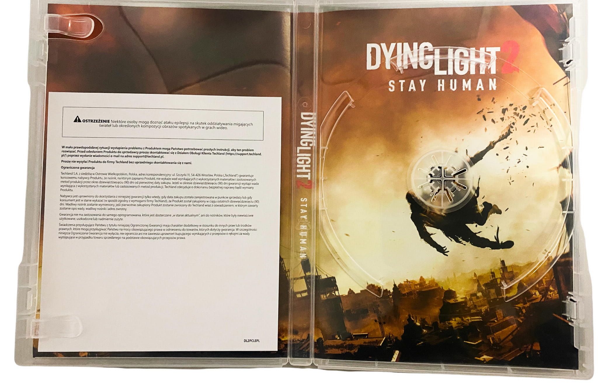 Dying Light 2 Stay Human Pc Nowe Pudełko Box Po Grze